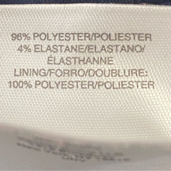 Anne Klein Navy and White Polka Dot Midi Dress Sz 10 - Picture 10 of 12